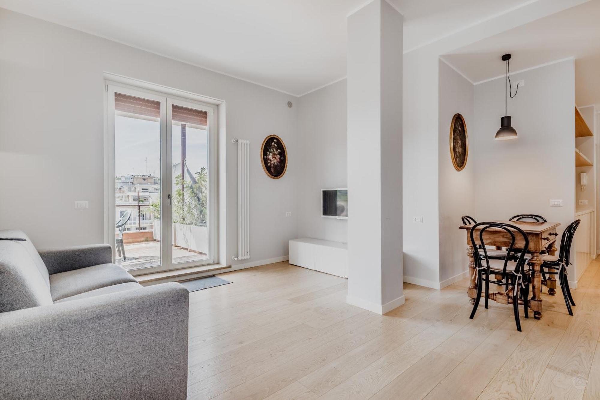 L'Attico Con Terrazza In Corso Francia Lägenhet Rom Exteriör bild